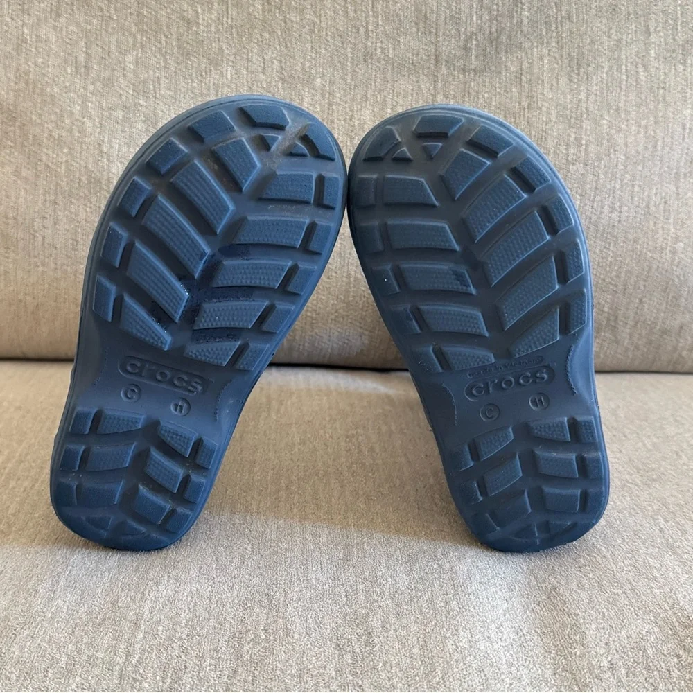 CROCS Kids’ Handle It Rain Boot Navy - Picture 3 of 6